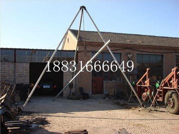 电杆立杆机三角立杆器价格 霸州市康仙庄巨力机具厂 铝合金抱杆, 电缆剪刀 ,压接钳 ,电